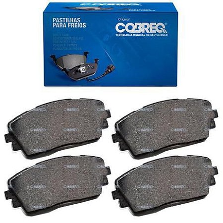 Pastilha Freio I30/Carens/Cerato Dianteira Alarme Mando N1247 Cobreq