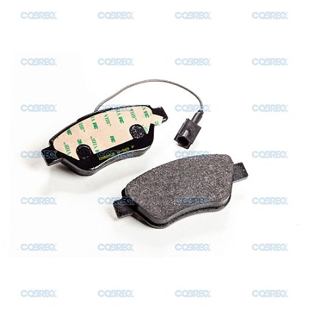 Pastilha Freio Fiat 500/Bravo/Stilo Dianteira Alarme Bosch N569 Cobreq