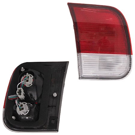 Lanterna Traseira Civic 1996 A 1998 Bicolor Tampa Porta Malas LE