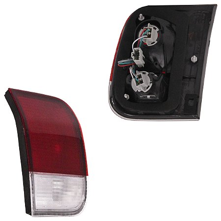 Lanterna Traseira Civic 1996 A 1998 Bicolor Tampa Porta Malas Le