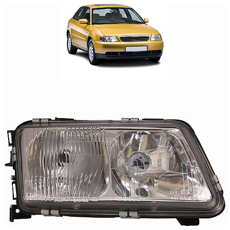Farol A3 1996 A 2000 Foco Duplo Ld