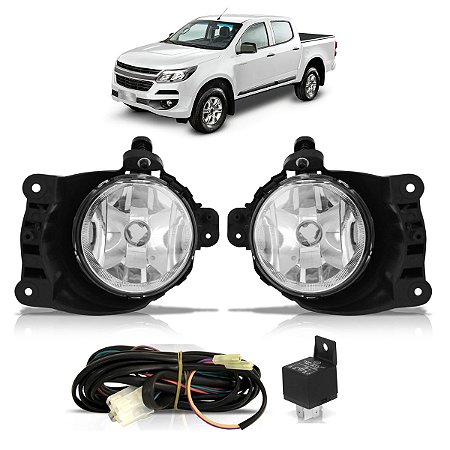 KIT FAROL AUXILIAR S10 2018/ BOTAO UNIVERSAL