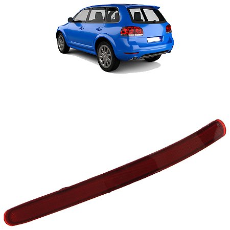 Refletor Parachoque Traseiro Touareg 2007 A 2010 LE