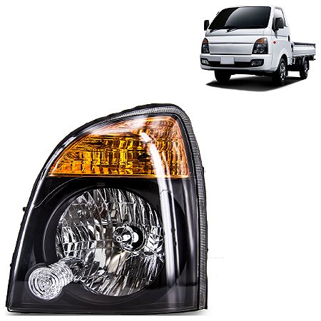 Farol Hr 2013 A 2016 Máscara Negra Lado Esquerdo BR375