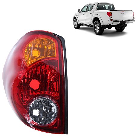Lanterna Traseira L200 Triton 2006 A 2016 Tricolor LE ZN111043