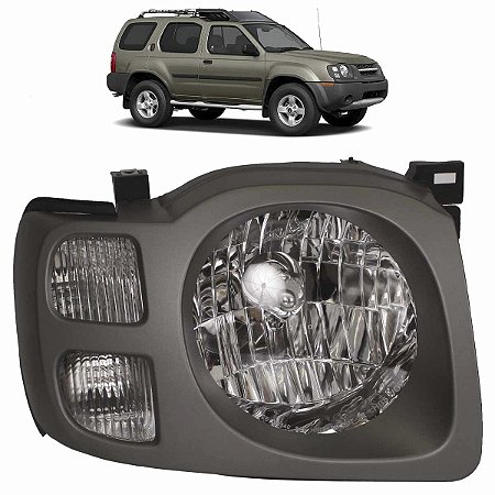 Farol Xterra 2002 A 2005 Moldura Cinza LD ZN1313004