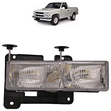 Farol Silverado Grand Blazer 1997 A 2003 LE ZN1313009