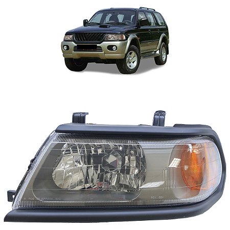 Farol Pajero Sport 2000 A 2003 Máscara Negra LE ZN1313013