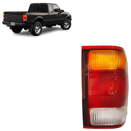 LANTERNA TRASEIRA RANGER 1998/04 TRICOLOR LD ZN1313032