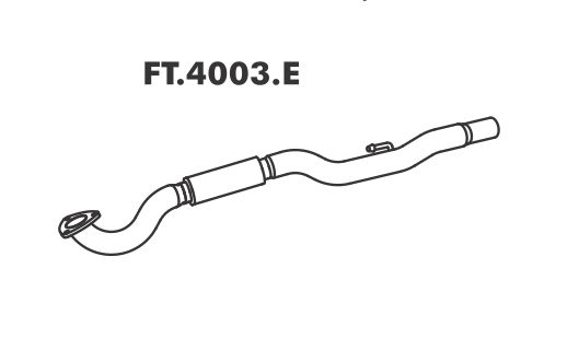Tubo Do Motor Doblo Cargo 1.8 8V 2003 A 2005 / Flex 2006 A 2011