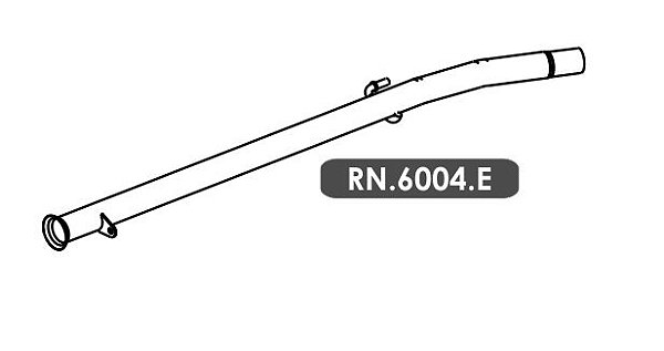 Tubo Do Escapamento Symbol 1.6 16V 2009 A 2014