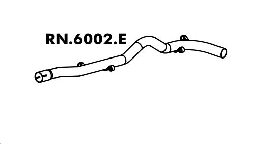 Tubo Do Escapamento Traffic 97 A 2014