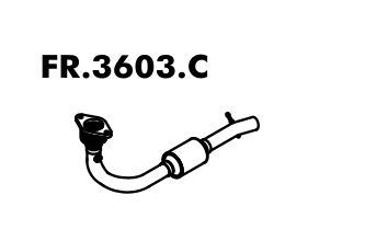 Catalisador Courier 1.6 09/99 A 2008 Zetec Rocam