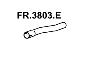 Cano Do Escapamento F1000 / F2000 80 A 92