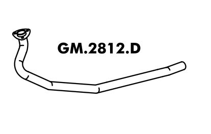 Tubo Escapamento A20 / C20 / D20 4X2 / 4X4 6 Cilindros 09/88 A 92