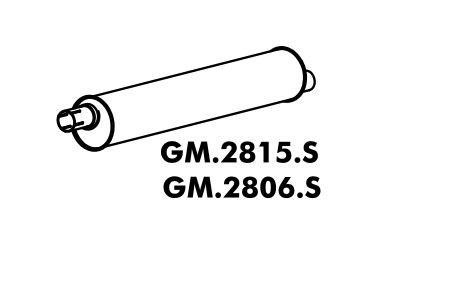 Silencioso A20 / C20 / D20 4X2 / 4X4 6 Cilindros 09/88 A 92