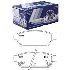 Pastilha De Freio Traseira - Sistema Akebono - Carisma 95> / Colt 94 A 96 / Lancer 92 A 98 - Syl2311