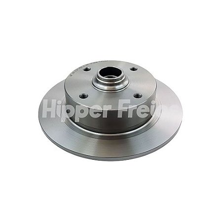 Disco Freio Fusca/Brasilia Dianteiro Solido C/ Cubo HF09 HIPPER FREIOS Par