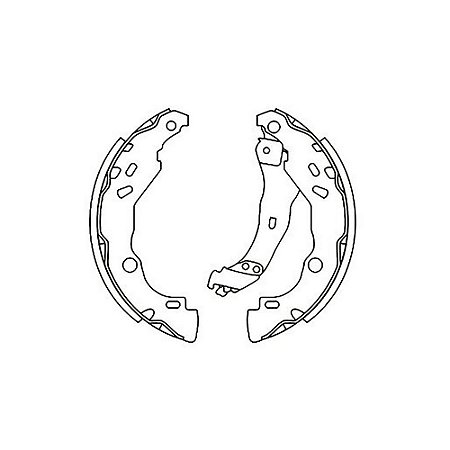 Sapata De Freio Citroen C3 / Peugeot