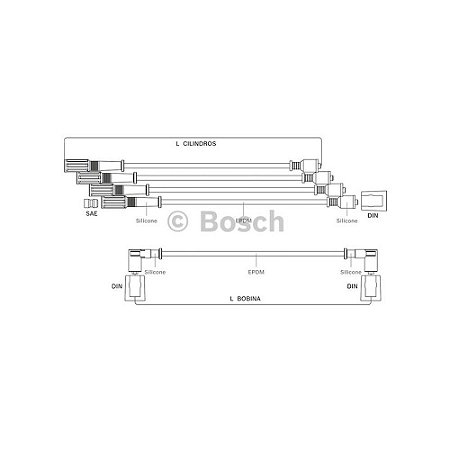Cabo De Vela Tipo/Tempra - 9295080057 BOSCH
