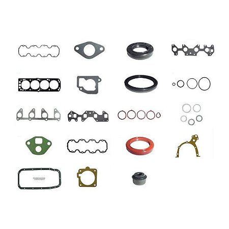 Jogo Junta Motor Corsa / Palio / Siena / Monza - Completa C/ Retentor