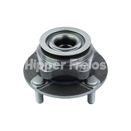 Cubo Roda Nissan Tiida Dianteiro 4 Furos C/ Rolamento C/ Abs