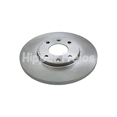 Disco Freio Citroen C3 / Peugeot 206 Dianteiro Solido S/ Cubo 266Mm 4 Furos