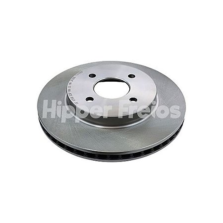 Disco Freio Nissan March Dianteiro Ventilado S/ Cubo HF615B Hipper Par