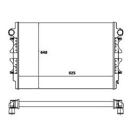 RADIADOR AGUA MERCEDES BENS
