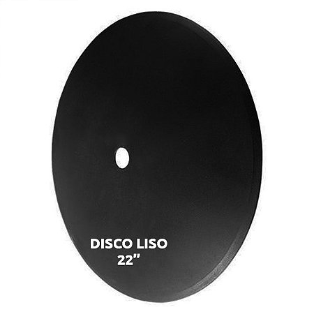 Disco Grade liso 22'' furo RD 1.1/4 = 04.2180