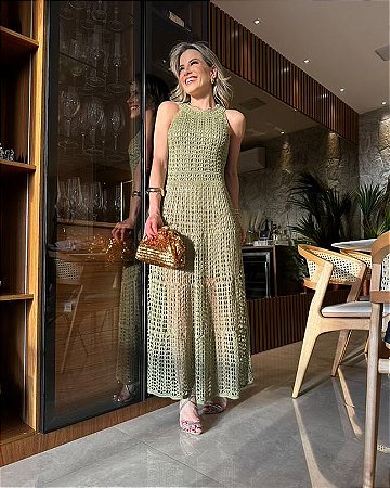 Vestido Midi Bella Verde