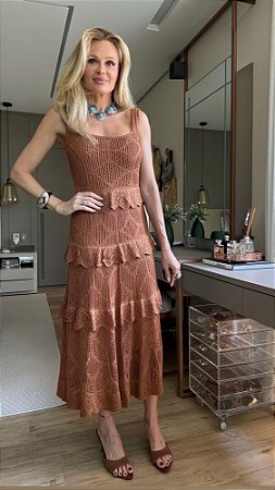 Vestido Dunas Mocha Mousse