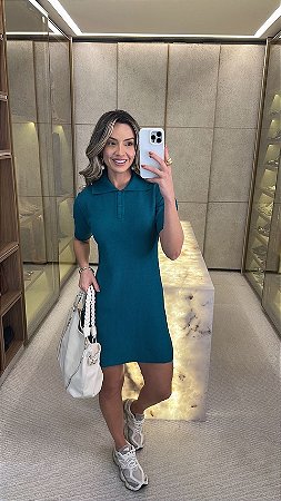 Vestido Polo Verde