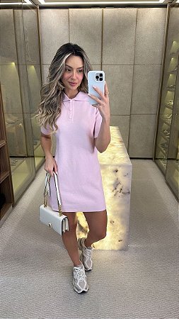 Vestido Polo Rosa