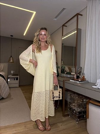 Conjunto Midi Laise Amarelo
