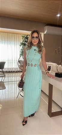 Vestido Midi Celina Tiffany