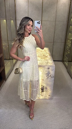 Vestido Midi Bella Amarelo