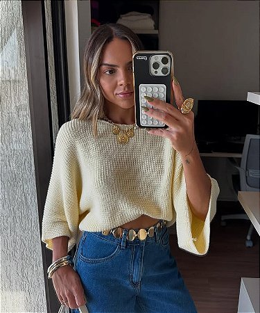 Blusa Greta Amarela