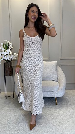 Vestido Curaçao Areia