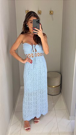 Vestido Midi Tulum Azul