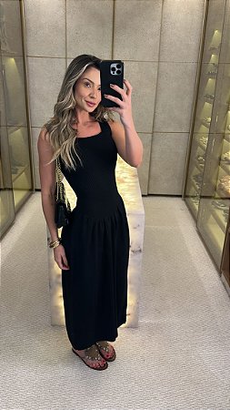 Vestido Cannes Preto