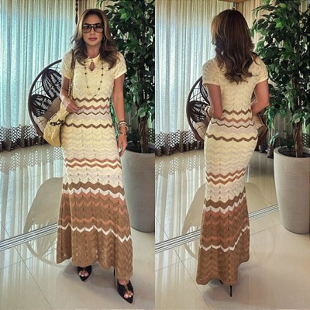 Vestido Midi Amarelo Colors