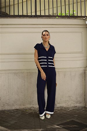 Conjunto Polo Bicolor