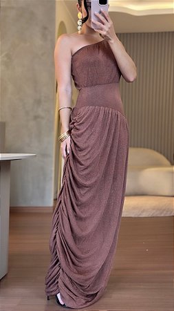 Vestido Milano Marrom
