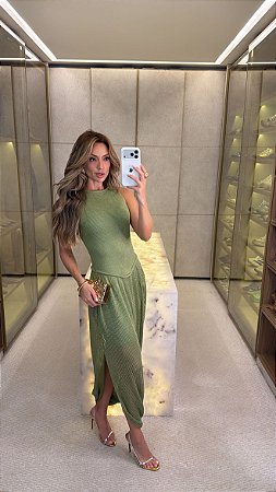 Vestido Sardenha Verde