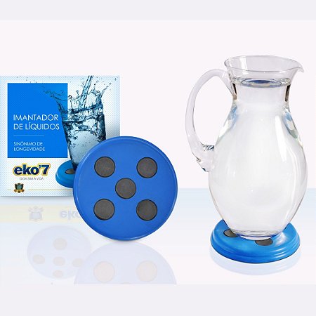 Imantador de Líquidos. Explore e vivencie os benefícios da água imantada.