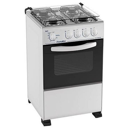 Fogão 4 Bocas Esmaltec Bali - Branco