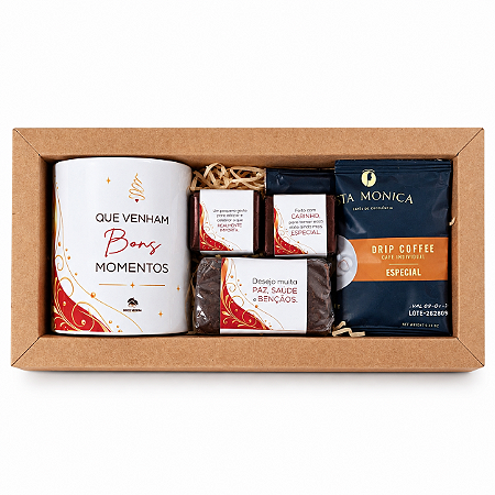 Kit Café e Chocolates Premium Natal