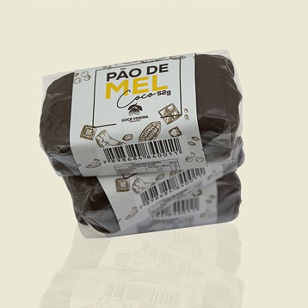 Pão de mel com recheio de coco | 1 unidade