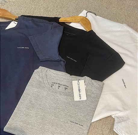 Camiseta Calvin Klein Jeans Basica Masculina